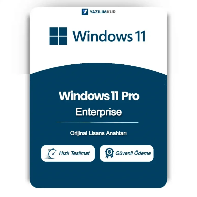 Windows 11 Enterprise Lisans Anahtarı Satın Al